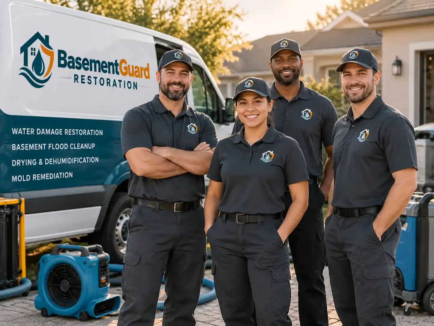 Basement Water Damage Restoration company in Rose, OK